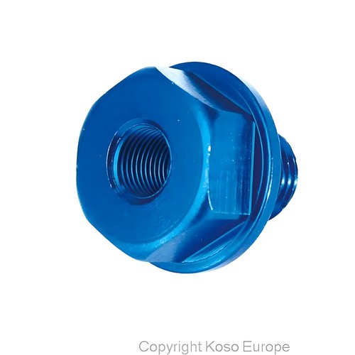 Adapterschraube Koso für Temperaturgeber PT1 / 8x28 (M18x1,5x15mm) - Bild 1 von 1