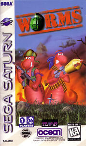 Worms-Sega-Saturn-Great-Condition-Fast-Shipping