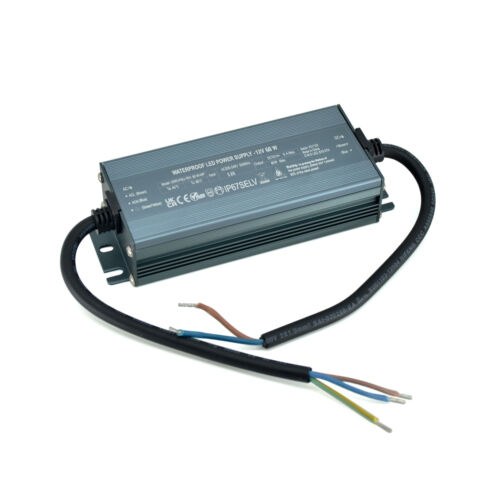 Trasformatore Alimentatore Driver LED Slim DC 12V-48V 60W-400W IP67 Impermeabile Fai da Te - Foto 17 di 26