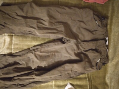 Bershka Parachute Hose Grün, Größe 