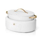 Beautiful by Drew Barrymore 10 in 1 6 Qt Electric Multi-Cooker, White Icing New