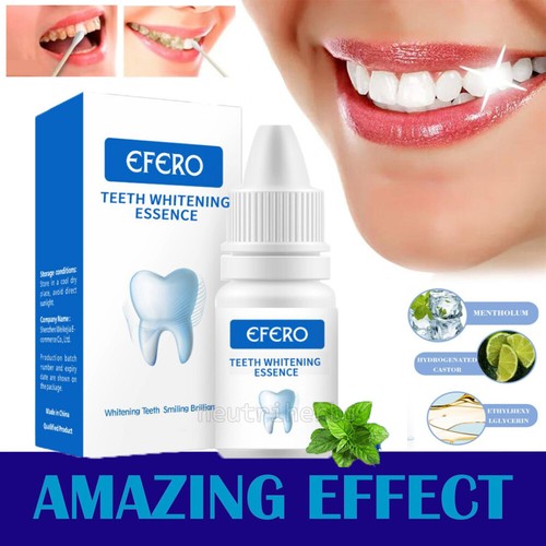 5x TEETH WHITENING LIQUID GEL, STAIN REMOVER TOOTH WHITENING BLEACHING KIT 10ML - Picture 2 of 14