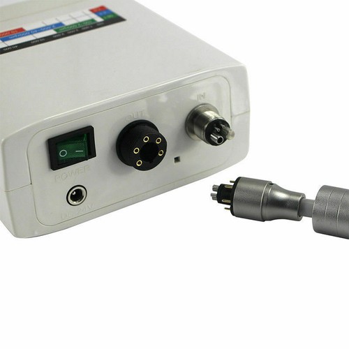 NL400 Dental Electric Micro Motor +NSK Type 1:1 1:5 High Low Speed LED Handpiece - Picture 6 of 12