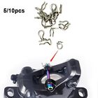 Disc Brake Caliper Spring Clip Bicycle Bike Silver Cycling Parts Accessories