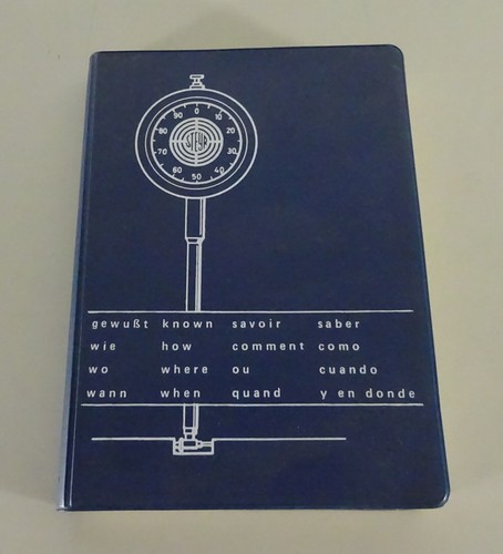 Książka stołowa Steyr ciężarówka 586 do 1490 z wariantami na wszystkie koła + stojak na autobus 2/1974 - Zdjęcie 1 z 6