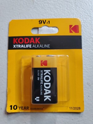 Kodak Max Extralife Alkaline 9V