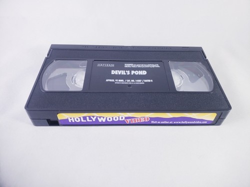 Devil's Pond VHS Video Cassette Tape - Former Hollywood Video Rental - Imagen 7 de 8