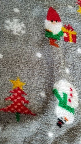 Pijama de una pieza con patas de lana para bebés y niños pequeños MACYS ropa para dormir vacaciones de Navidad - Imagen 3 de 7