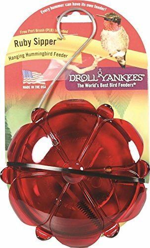 2er-Pack Droll Yankees RS-3HC Hängekapazität Kolibri Nektar Vogelfutter, 5 - Bild 4 von 4