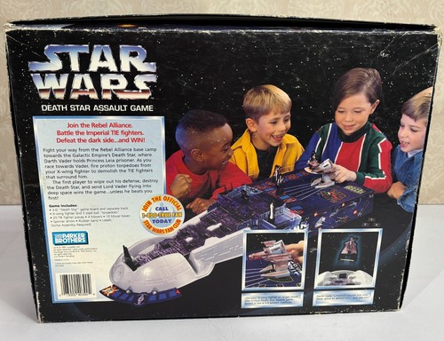 Vintage Star Wars Death Star Assault Game 90's Parker Brothers NOT Complete - Picture 5 of 14