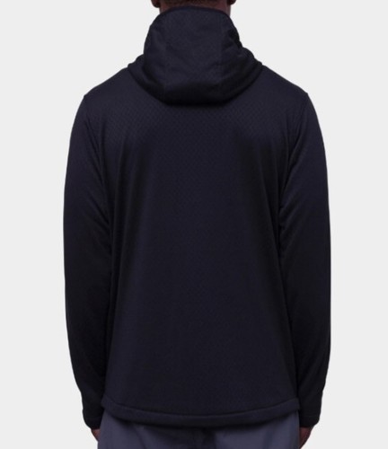 686 Mission Grid Herren P/O Fleece Hoodie - SCHWARZ - Medium - Neu mit Etikett - Bild 3 von 5