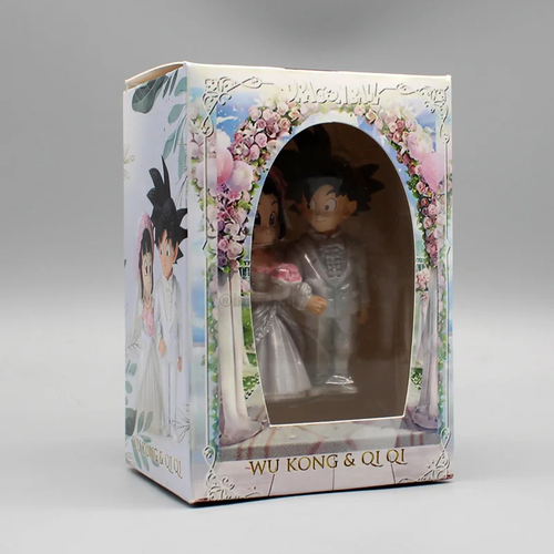 Dragon Ball Anime Figure Son Goku Figures Lg Wedding Goku Chichi Mariage Figurin