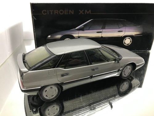 SOLIDO 8501 CITROEN XM 1989 -GREY MET. 1:18 extr rare- GOOD IN DEALER BOX - Imagen 9 de 16