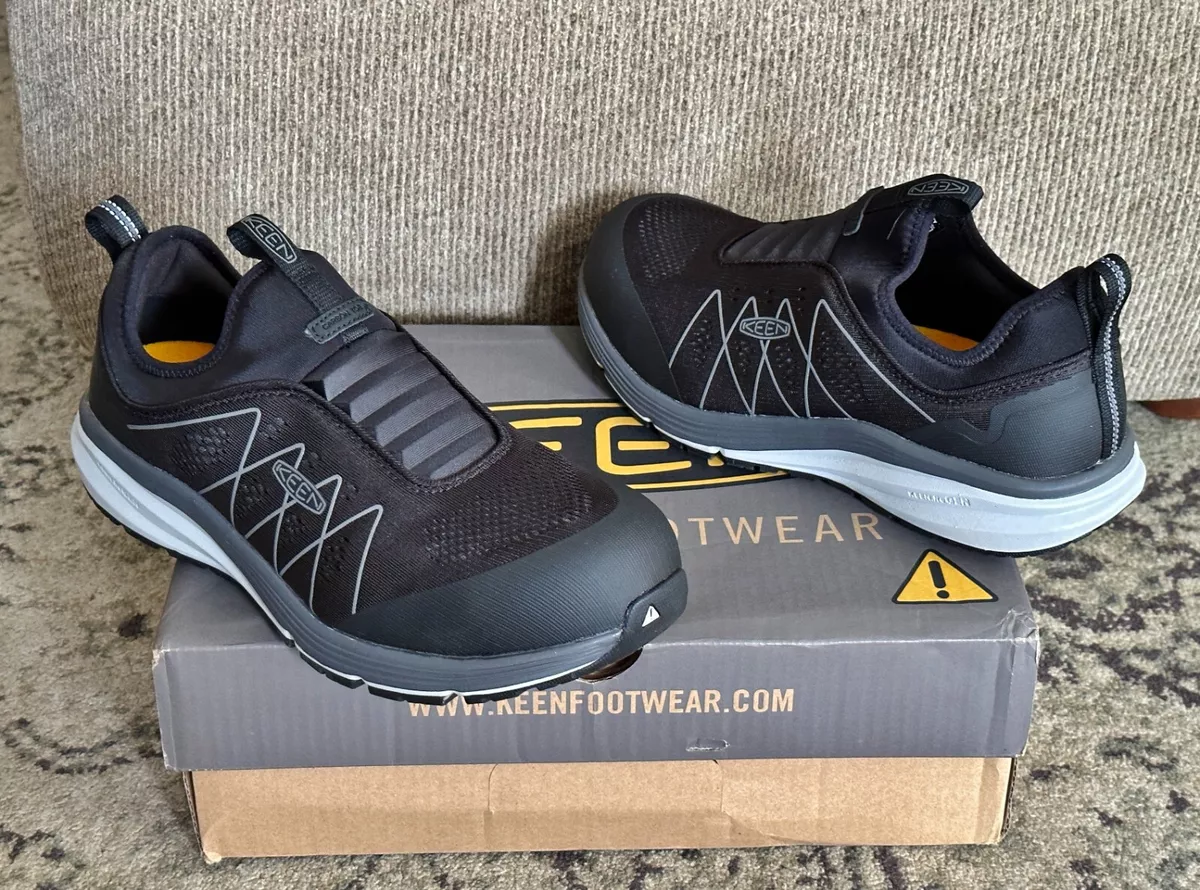 KEEN Men s Vista Energy Shift Low CARBON FIBER TOE Slip On Work Shoes Sz 11 D