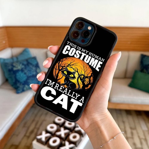 halloween I am Really Cat Aluminum Case For Samsung A15 A16 S23 S24 S25 Ultra FE - 第 17/25 張圖片