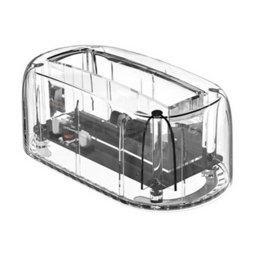 Transparent Hard Disk Base USB 3.1 GEN2 16TB 3.5inch SATA Hard Drive Box Case