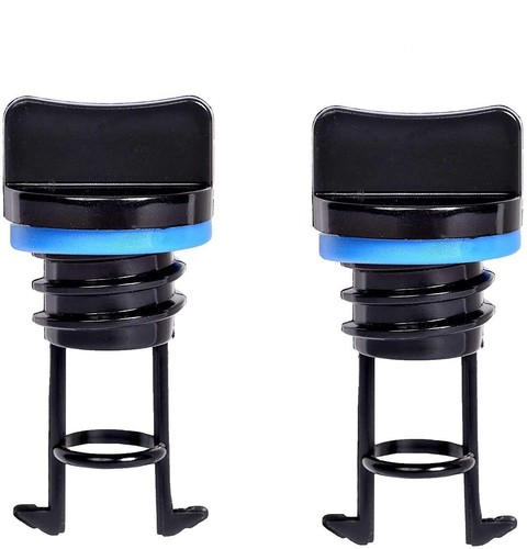 Kayak Boat Drain Plug 2 Pack Quality 3/4" Hole Fit Marine Drainage Accessory