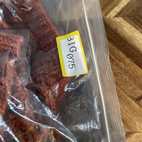 Kodel by Campus Sweater Fisherman Cardigan Vintage Wool Zip Up USA Made Medium - Photo 7/7