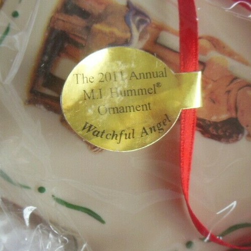 Adorno anual 2011 M.J. Hummel ""Watchful Angel"" nuevo en caja - Imagen 2 de 3