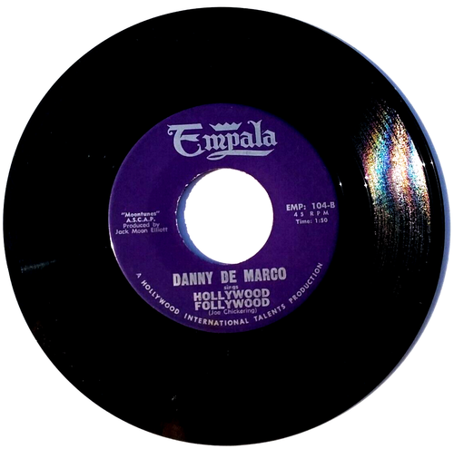 DANNY DE MARCO - It's Heavenly/Hollywood Follywood - Vinyl 45 U/min Spala EMP 104 - Bild 3 von 4