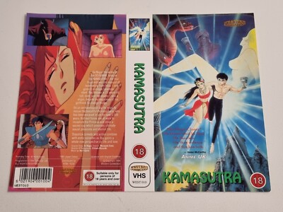 Kamasutra Anime Manga UK print VHS Tape promo slick Western connection 
