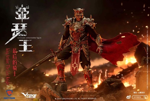 In Stock CFTOYS x Vtoys LM001B 1/12 King Arthur 6" Action Figure Model Toy - Picture 6 of 14