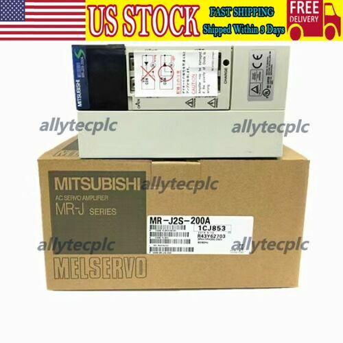 One Mitsubishi MR-J2S-200A Servo Drive MRJ2S200A New In Box Expedited Shipping - Picture 1 of 2