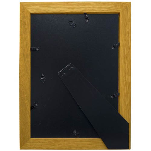 New England Solid Oak Wood Photo Picture Frames Square Rectangle Multi Aperture - Picture 29 of 64