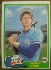 1981 Topps Traded #727 Danny Ainge RC  Blue Jays NM JUST REMOVED FROM BOX!