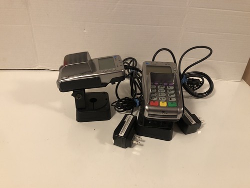 Verifone VX805 Kreditkartenterminals mit Ständer & Netzteil (2 Stück) - Bild 10 von 16