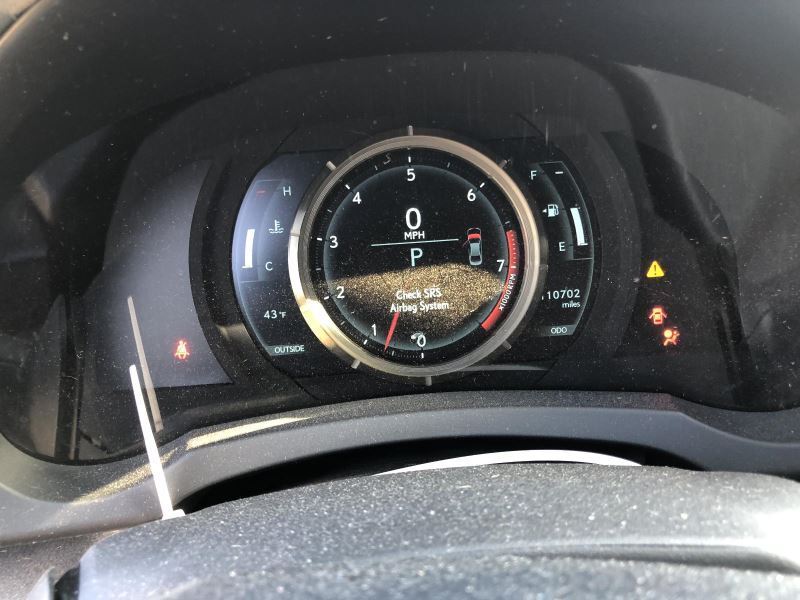 2014 2015 LEXUS IS250 Airbag Air Bag REAR SEAT Left Driver side Sedan