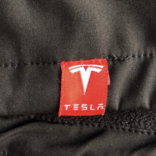 Tesla Motors Softshell Jacket Womens Large Employee Corporate Full Zip Black EUC - Picture 9 of 9