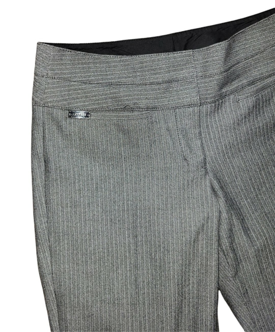 Express Editor Women's Gray Bootcut Work Dress Pa… - image 7