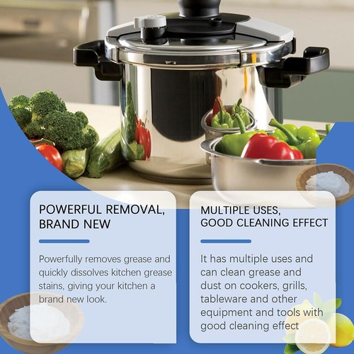 Foam Spray,Removes Kitchen Grease,Multi-purpose Kitchen Cleaner 100m W5M8 J W5G2 - Bild 5 von 14