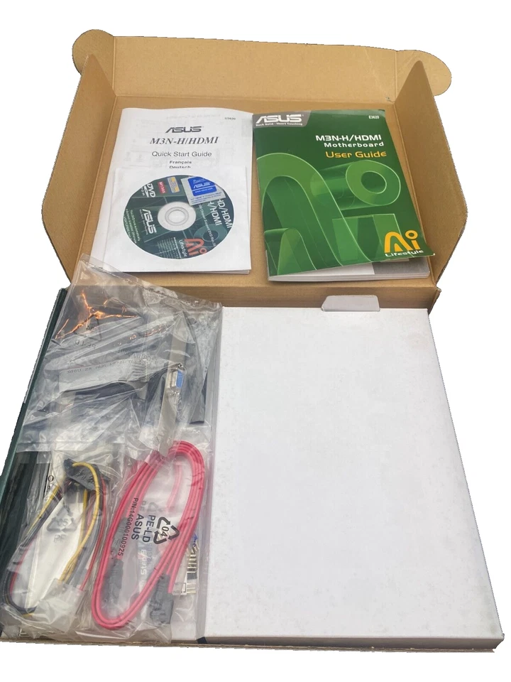 ASUS M3N-H / HDMI Motherboard 90-MIB3N0-G0EAY00Z Socket AM2 + Nvidia Geforce - Image 2 of 4