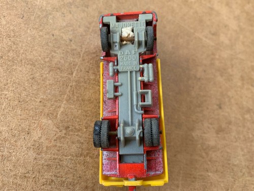 MAJORETTE CAMION CITERNE DAF 2600 SHELL 1/100 ETAT MOYEN - Imagen 5 de 5