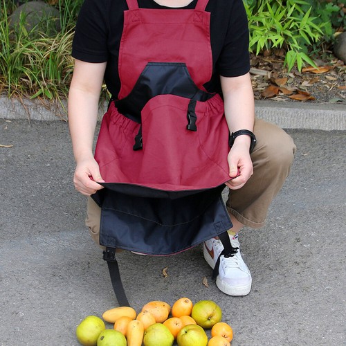 Outdoor planting fruit picking bag vegetable picking apron waterproof apron - Bild 5 von 13