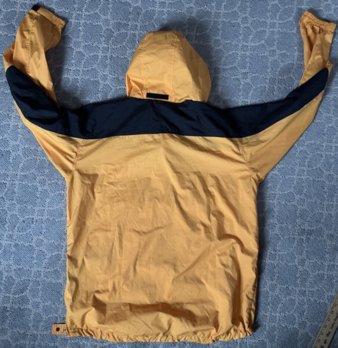The North Face Mens Jacket Extra Large Black Yellow Stow Pocket Hooded - Picture 8 of 8