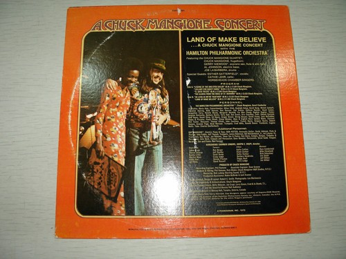 Chuck Mangione Concert Land Of Make Believe 1973 - Imagen 2 de 4
