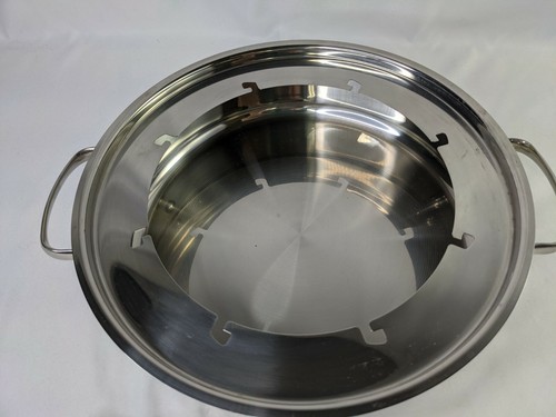 NuWave Precision Induktion Kochgeschirr 3,5 Quart Mehrzweck Edelstahl Topf 32003A - Bild 5 von 8