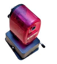 X-Acto Manual Vacuum Mount Pencil Sharpener Red