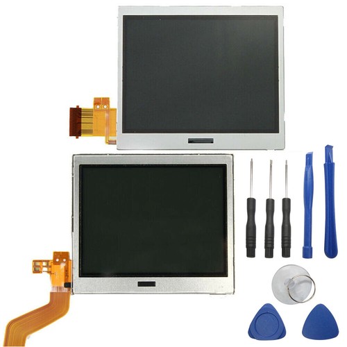 Repuesto de reparación de pantalla LCD para adaptarse a Nintendo DSL NDSL superior inferior inferior - Imagen 10 de 11
