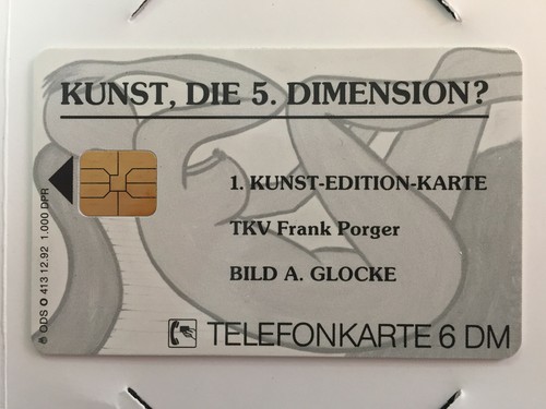 1. Kunst Editionskarte signiert  - sehr selten - Bild 3 von 3
