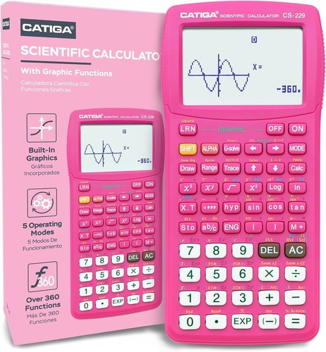 Versatile Scientific Calculator with Graphs - Ideal for High School & College - Picture 3 of 9