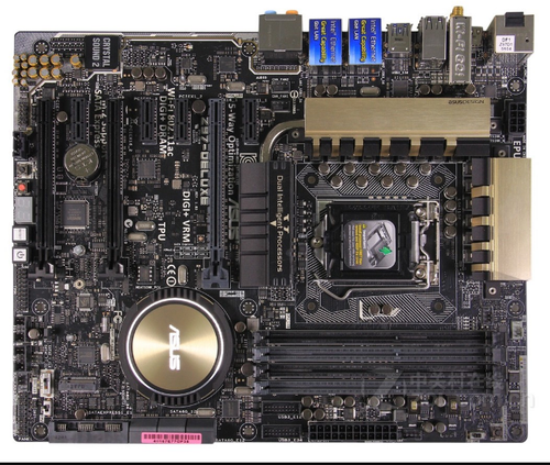 For ASUS Z97-DELUXE Gaming O.C Motherboard LGA1150 DDR3 HDMI DP Dual GbE LAN ATX - Picture 1 of 3