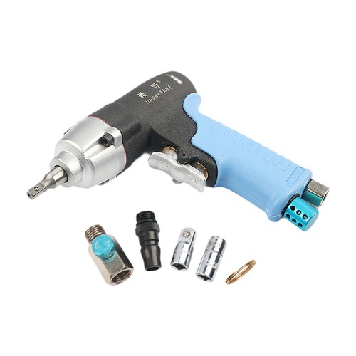 Mini Pneumatic Impact Wrench 1/4" Drive Spanner Tool Kit for Home and Car - Picture 4 of 5