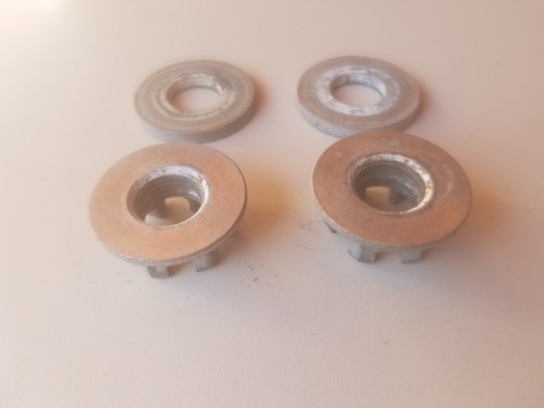 YFZ450 YFZ 450 RAPTOR 660 YFM BANSHEE AXLE CASTLE NUTS & WASHERS 95707-10500-00 - Picture 10 of 10