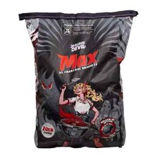 Charcoal Briquets 20lb Max XL Hardwood Long Lasting Hot Burn No Additives BBQ
