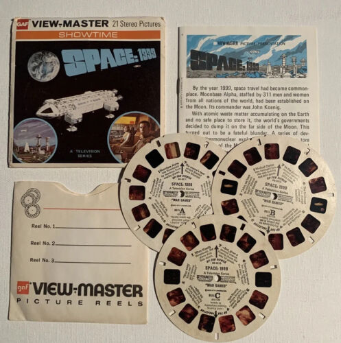 View-Master SPACE: 1999 - 1975 TV Series - BB451 - 3 Reel Set + Booklet - Picture 3 of 6