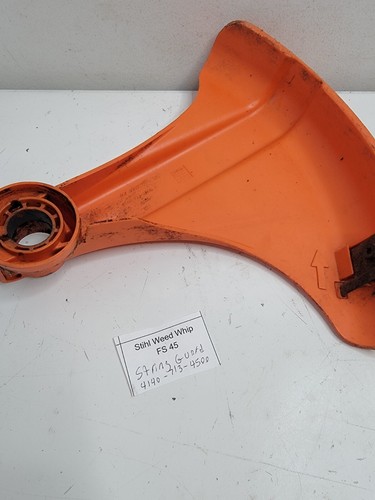 Stihl Weed Whip Trimmer FS 45 Z Trimmer Guard Shroud Orange Plastic 713-4500A - Picture 15 of 19